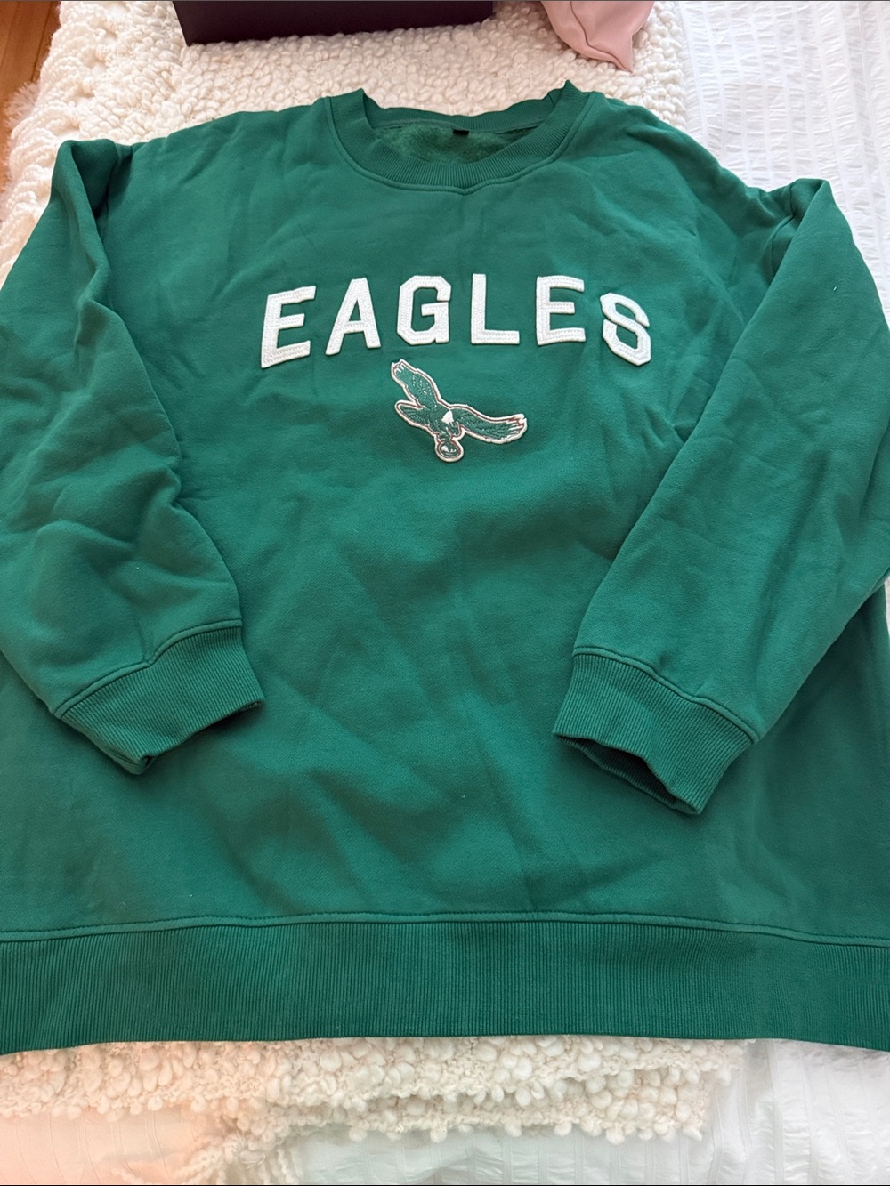 Green EAGLES Crewneck Sweatshirt